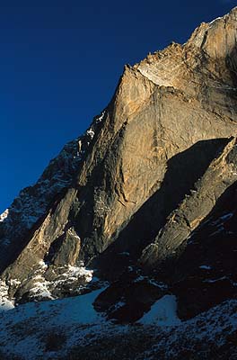 Castle Peak, Miyar Valley, Himaláje. 